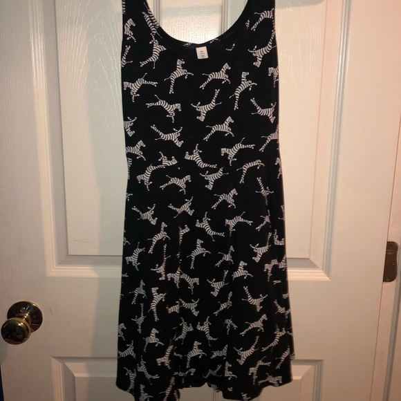 Zebra black Aeropostale dress - Picture 1 of 1